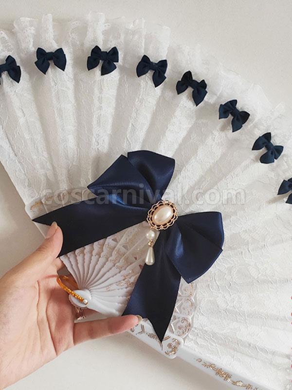 Pink Lolita Accessories Bows Accessory Poly Cotton Blend Miscellaneous