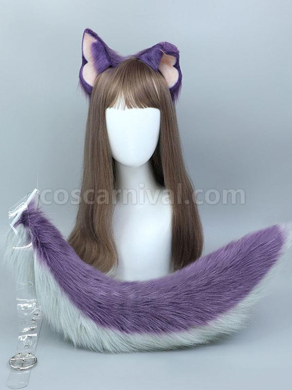 Purple Lolita Accessories Headwear Polyester Fiber Miscellaneous