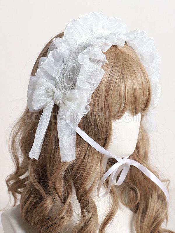 Lolita Accessories Ruffles?Lace Polyester Headwear Miscellaneous