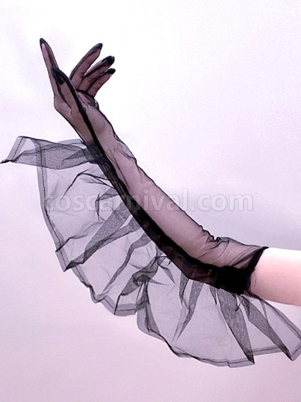 Steampunk Lolita Accessories Black Oversleeves Polyester Fiber Miscellaneous