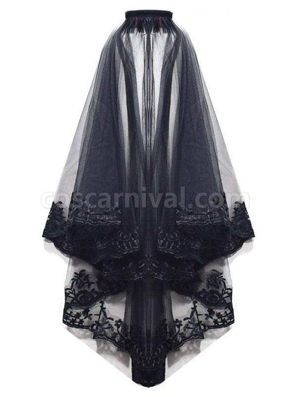 Gothic Lolita Accessories Black Lace Lace Headwear Polyester Fiber Miscellaneous
