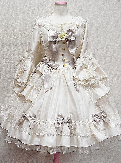 Long-Sleeve-Bow-Lace-Ruffles-Classic-Lolita-Dress-coscarnival-818