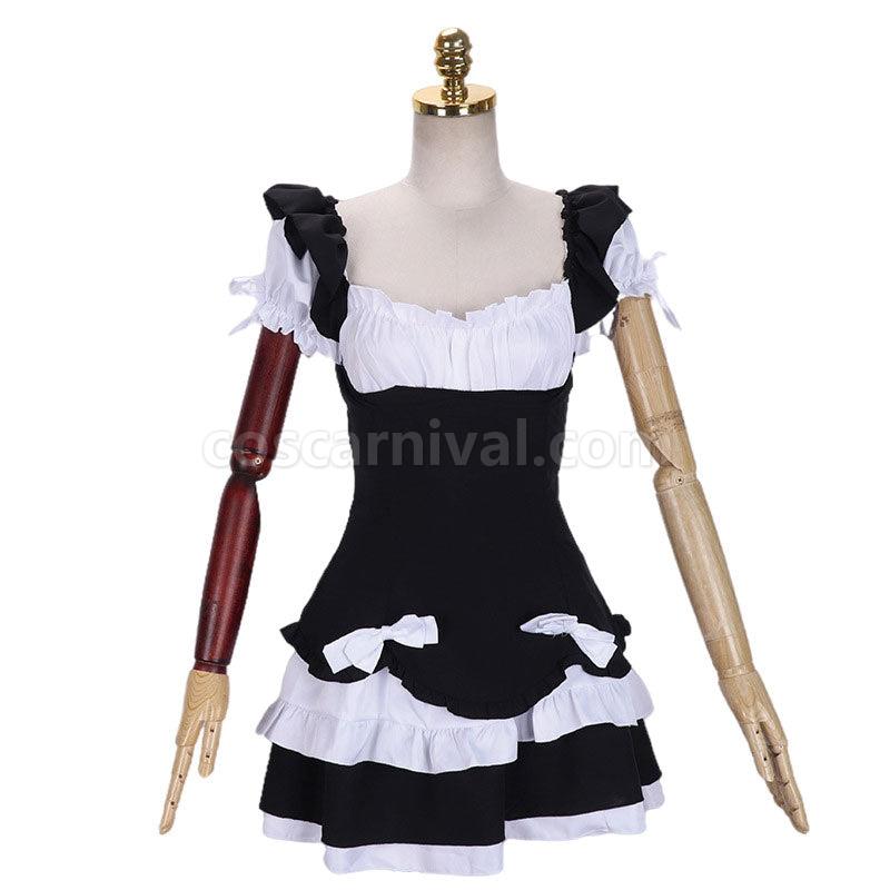 Love Nikki Dress Up Queen Maid Dress Cosplay Costumes coscarnival01114240