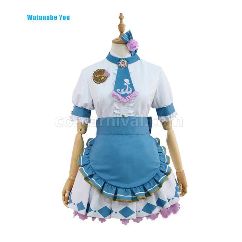 LoveLive!Sunshine!! Ohara Mari and Aqours All Members Valentine's Day Uniform Cosplay Costume coscarnival011118264