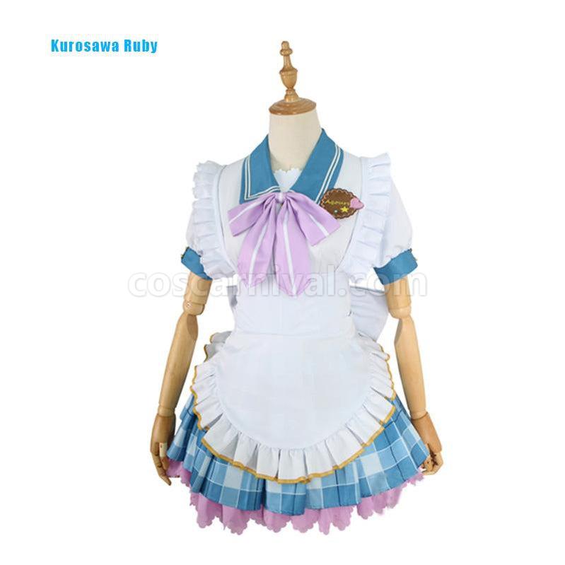 LoveLive!Sunshine!! Ohara Mari and Aqours All Members Valentine's Day Uniform Cosplay Costume coscarnival011118302