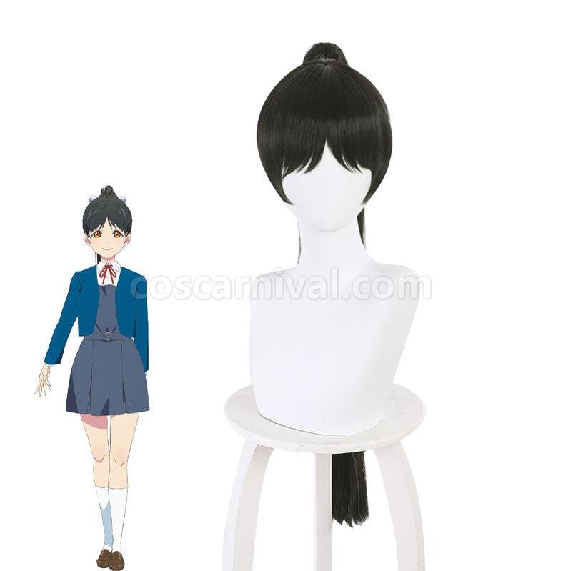 LoveLive!SuperStar!! Hazuki Ren Black Long Ponytail Cosplay Wigs coscarnival011111254