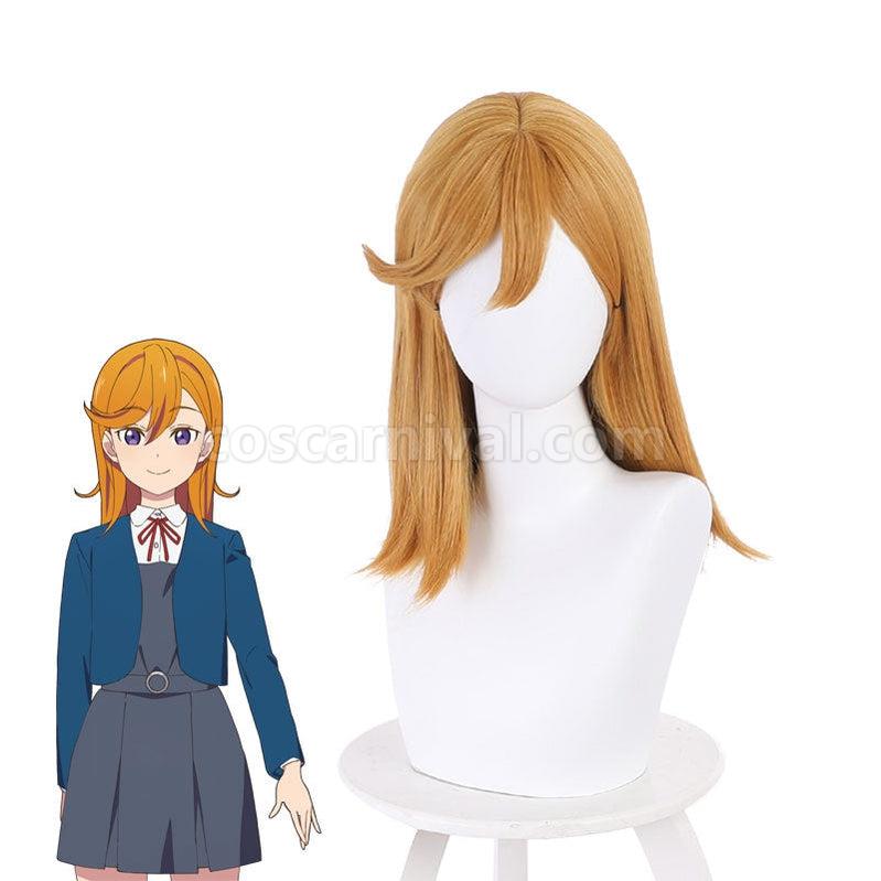 LoveLive!SuperStar!! Shibuya Kanon Yellow Cosplay Wigs coscarnival011111219