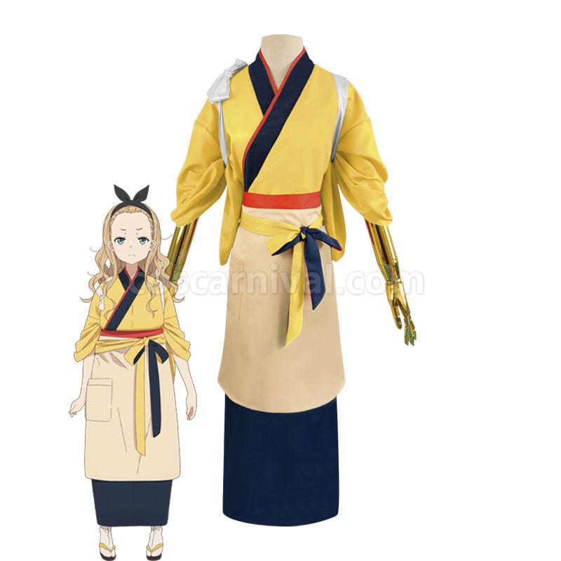 Lycoris Recoil Mizuki Nakahara Kurumi Kimono Cosplay Costumes coscarnival01113511