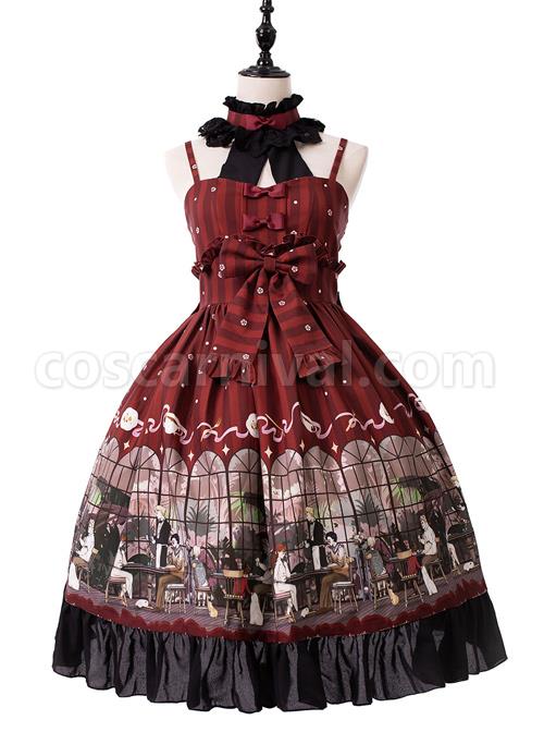Magic-Tea-Party--Garden-Restaurant-Series-JSK-Bowknot-Sweet-Lolita-Sling-Dress-coscarnival-2613.jpg