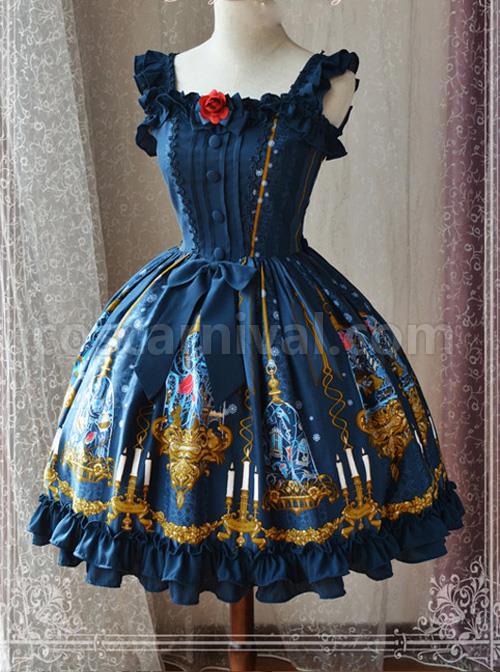 Magic-Tea-Party-Beauty-And-Beast-Series-Printing-Sweet-Lolita-Sling-Dress-coscarnival-525.jpg