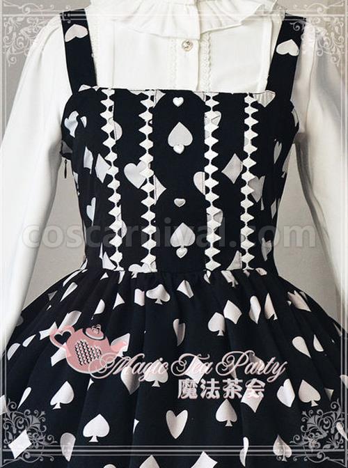 Magic-Tea-Party-Poker-Series-Printing-Classic-Lolita-Sling-Dress-coscarnival-1068