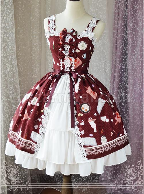 Magic-Tea-Party-Sunny-Day-And-Food-Series-Printing-Classic-Lolita-JSK-Sling-Dress-Version-2-coscarnival-3905
