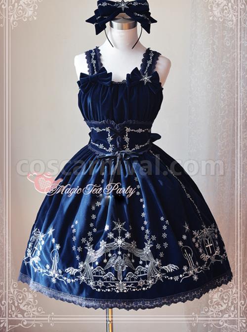 Magic-Tea-Party-The-Mass-Of-Winter-Series-Embroidery-Classic-Lolita-Sling-Dress-coscarnival-4535