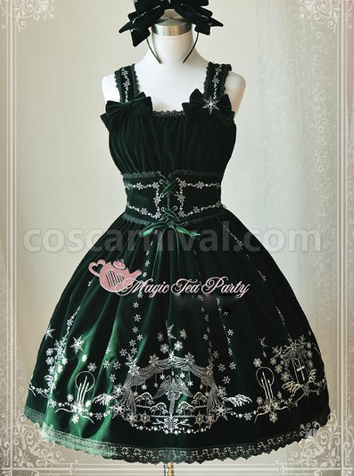Magic-Tea-Party-The-Mass-Of-Winter-Series-Embroidery-Classic-Lolita-Sling-Dress-coscarnival-4540