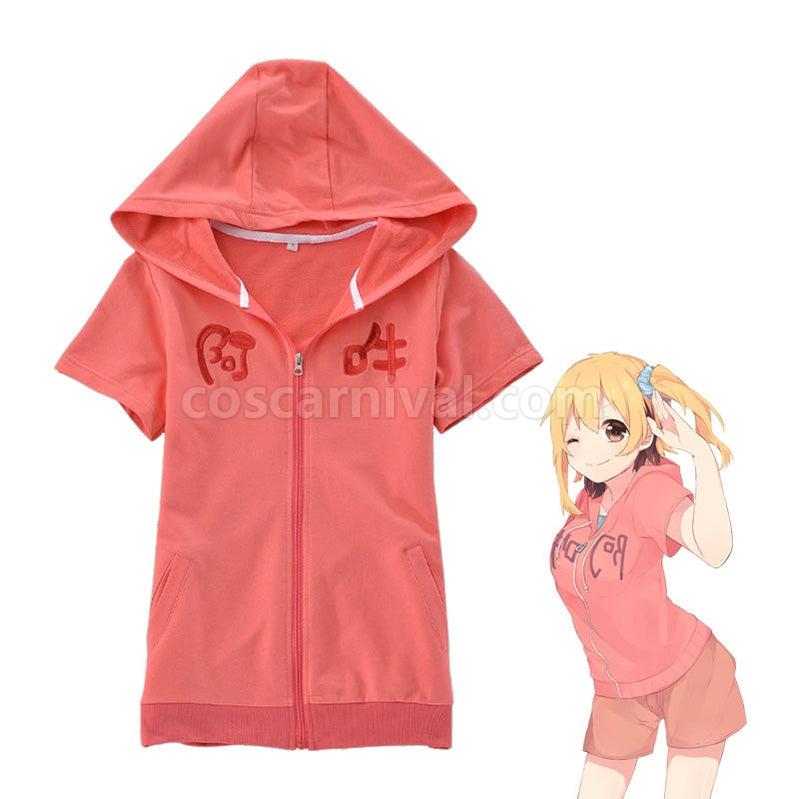 Mekakucity Actors Kagerou Project Momo Kisaragi Hoodie Cosplay Costume coscarnival011113147