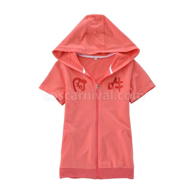 Mekakucity Actors Kagerou Project Momo Kisaragi Hoodie Cosplay Costume coscarnival011113157