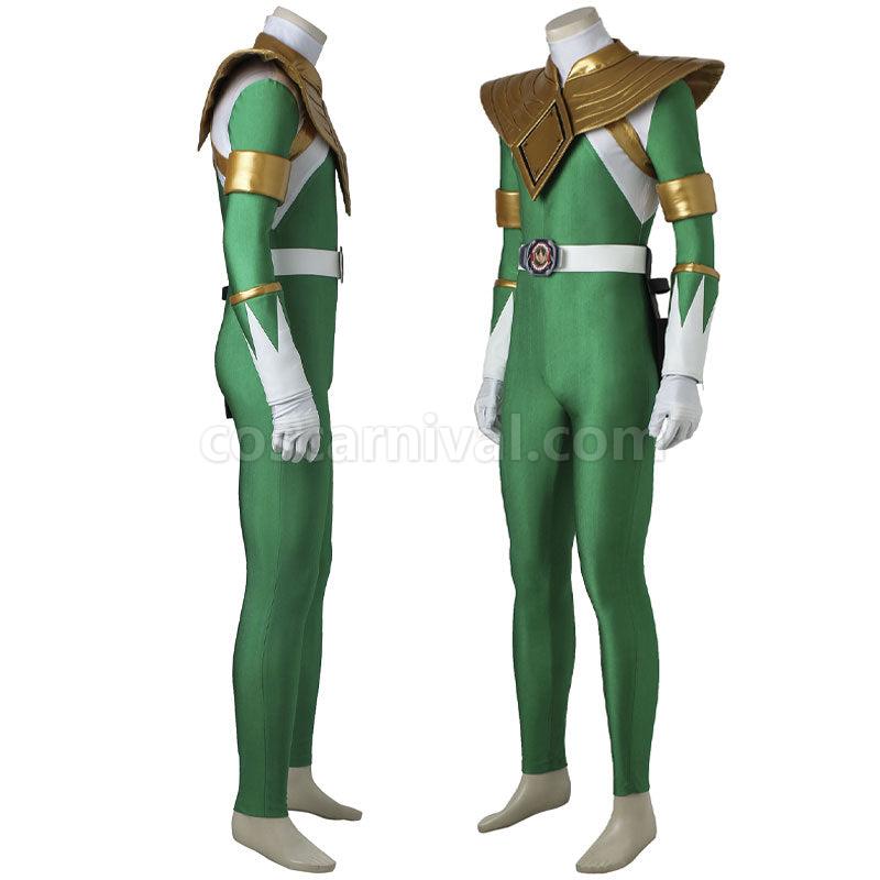 Mighty Morphin Power Rangers Tommy Oliver Green Ranger Cosplay Costumes coscarnival01114346