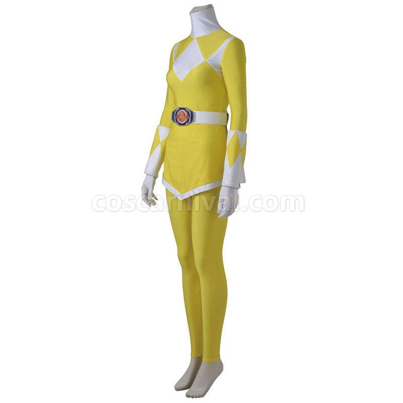Mighty Morphin Power Rangers Trini Kwan Yellow Ranger Cosplay Costumes coscarnival01114341