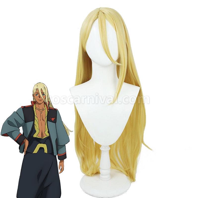 Mobile Suit Gundam The Witch from Mercury Shaddiq Zenelli Cosplay Wigs coscarnival0111399