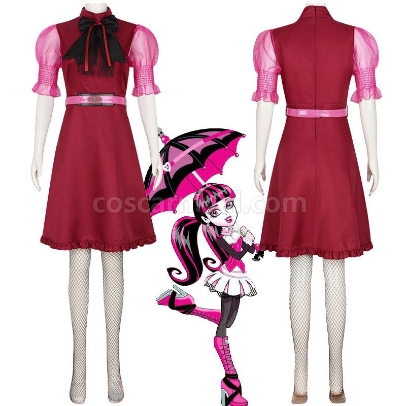 Monster High Draculaura Cosplay Costumes coscarnival0111521