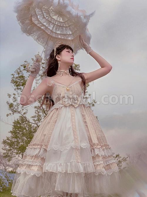 Moon-Cage-Yarn-Series-JSK-Chest-Pearl-Pendant-Layered-Lace-Big-Hem-Matching-Hair-Crown-Necklace-Gorgeous-Court-Sling-Classic-Lolita-Dress-coscarnival-2495