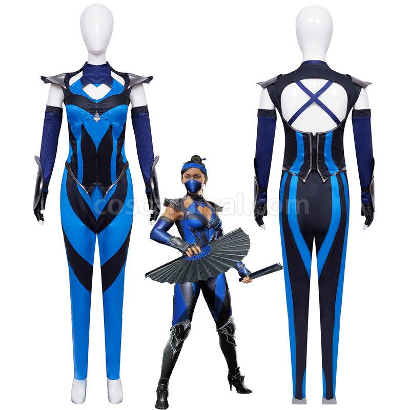 Mortal Kombat 11 Kitana Cosplay Costumes coscarnival01113031