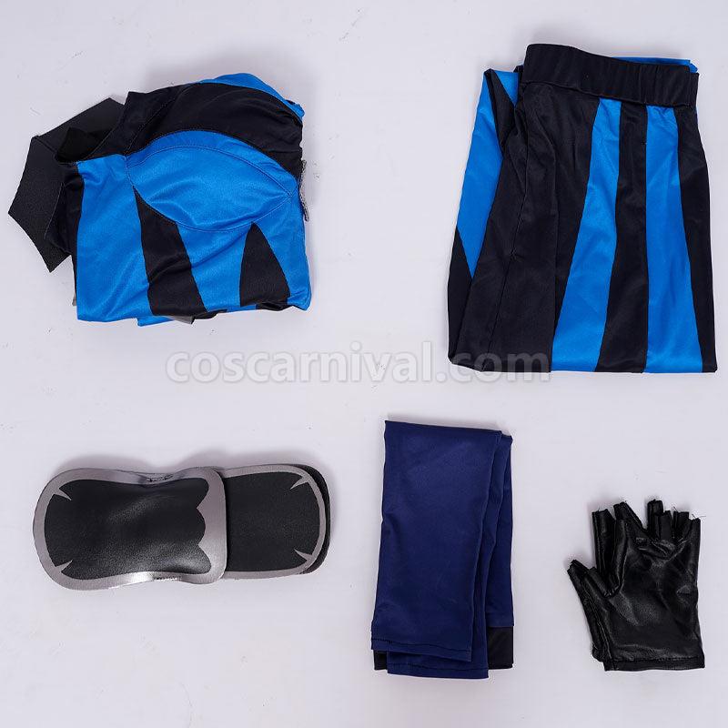 Mortal Kombat 11 Kitana Cosplay Costumes coscarnival01113082