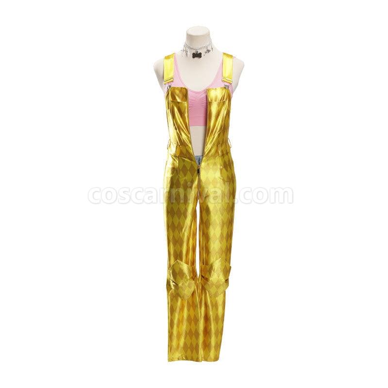 Movie Birds of Prey Harley Quinn Overalls Outfits Cosplay Costume coscarnival011115016