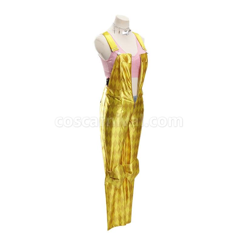 Movie Birds of Prey Harley Quinn Overalls Outfits Cosplay Costume coscarnival011115022