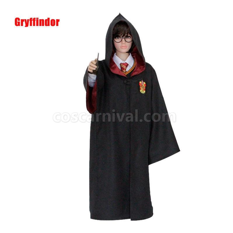 Movie Harry Potter Gryffindor and The Four Houses of Hogwarts Cosplay Magic Robe coscarnival011114449