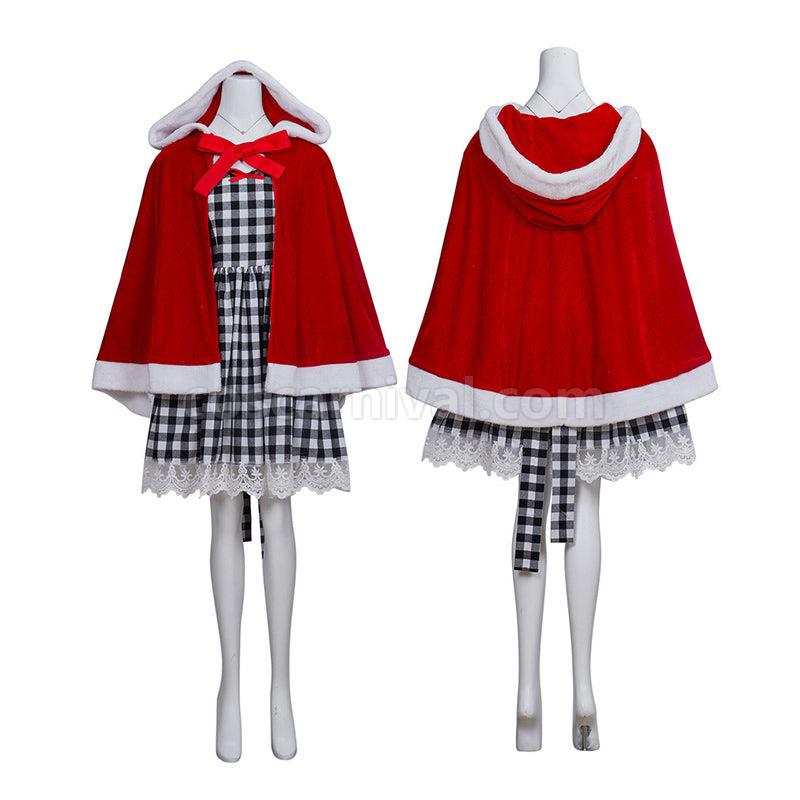 Movie How the Grinch Stole Christmas Cindy Lou Who Cosplay Costume coscarnival0111908