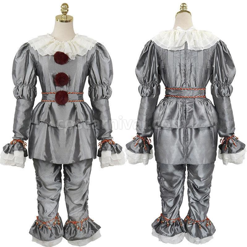 Movie Stephen King's It Pennywise Halloween Cosplay Costumes coscarnival011114847