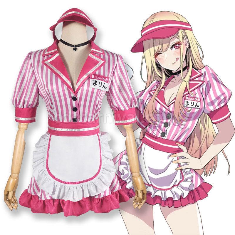 My Dress Up Darling Kitagawa Marin Maid Cosplay Costumes coscarnival01115393