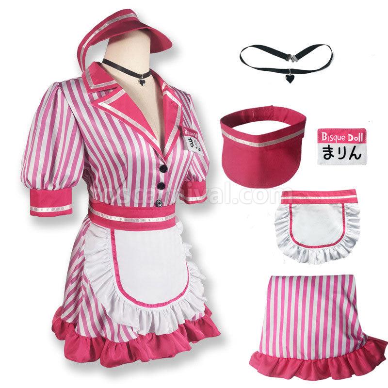 My Dress Up Darling Kitagawa Marin Maid Cosplay Costumes coscarnival01115420
