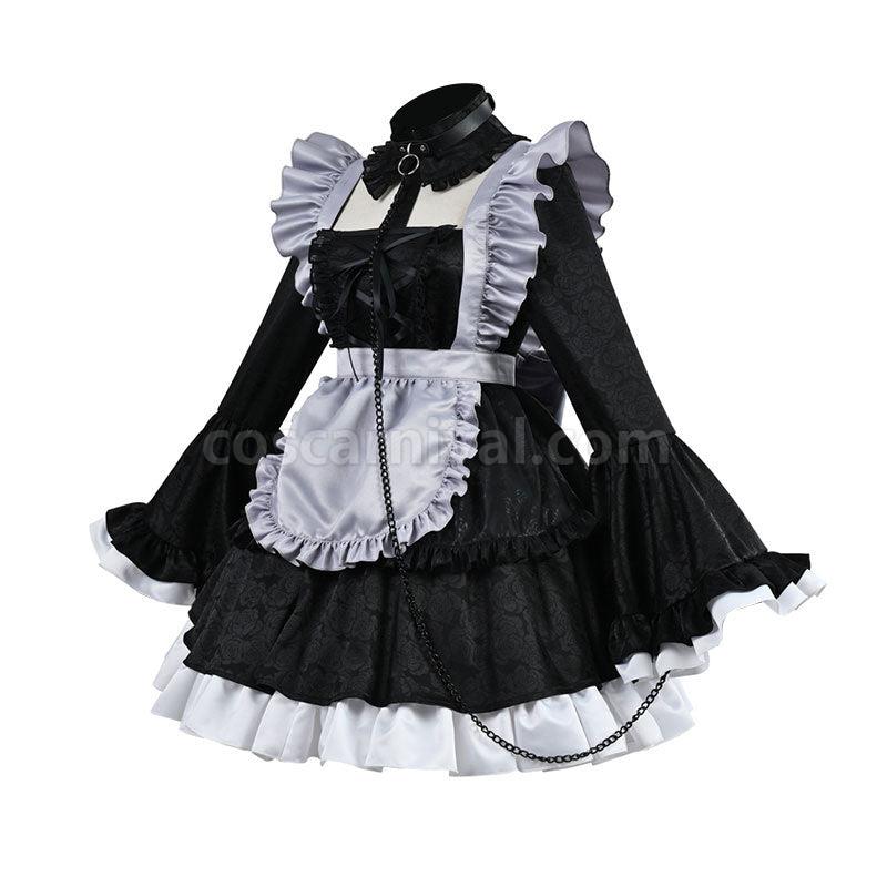 My Dress Up Darling Marin Kitagawa Lolita Maid Cosplay Costumes coscarnival01117544