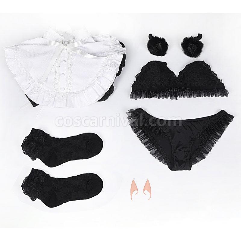 My Dress Up Darling Marin Kitagawa Rizu Kyun Cosplay Costumes With Free Wing Props coscarnival01116312