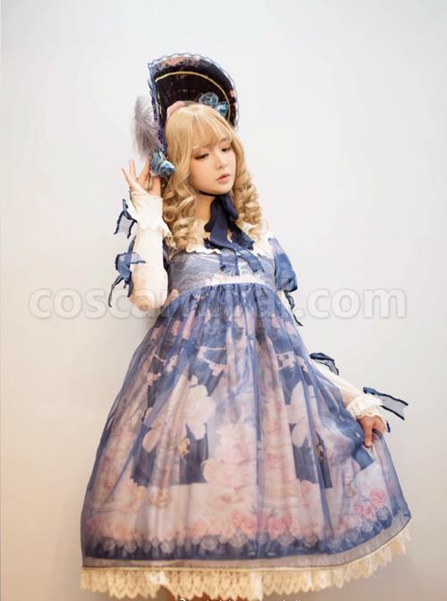 My-First-Love-Series-Flower-Cake-Classic-Lolita-Long-Sleeve-Dress-coscarnival-4529