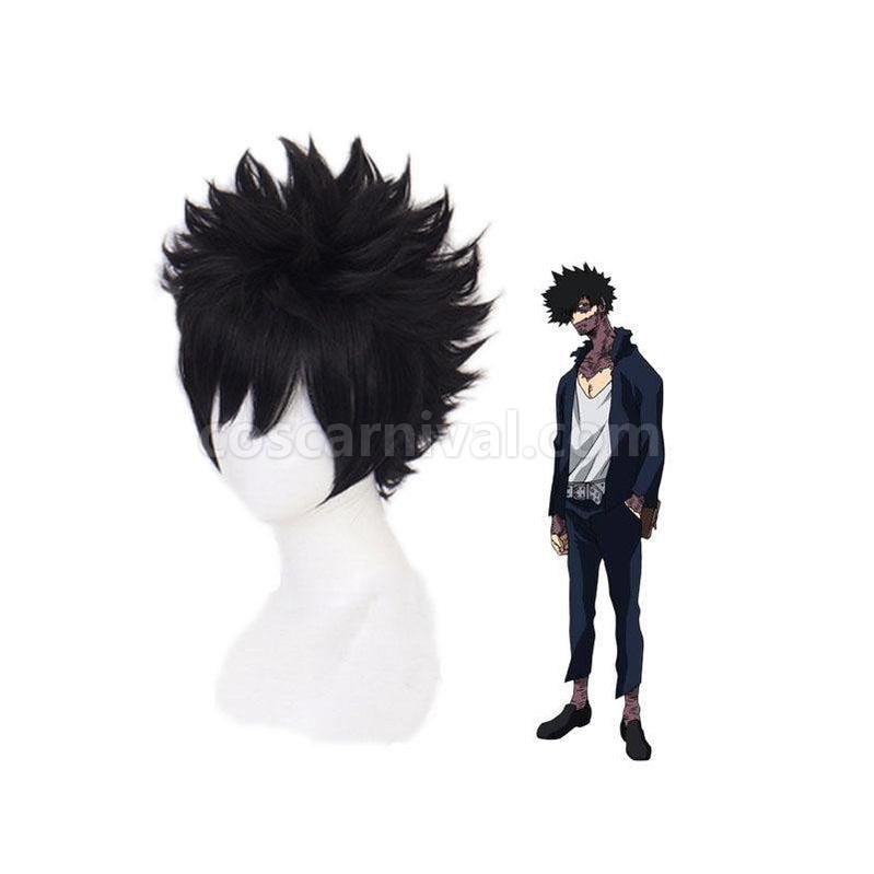 My Hero Academia Dabi Short Black Cosplay Wigs coscarnival011119232