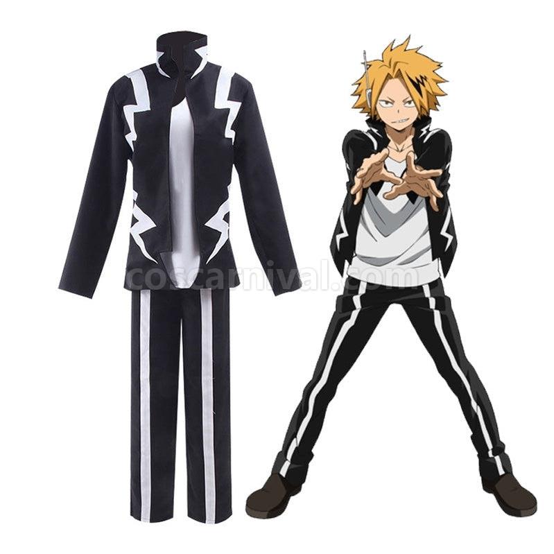 My Hero Academia Denki Kaminari Cosplay Costume coscarnival011115438