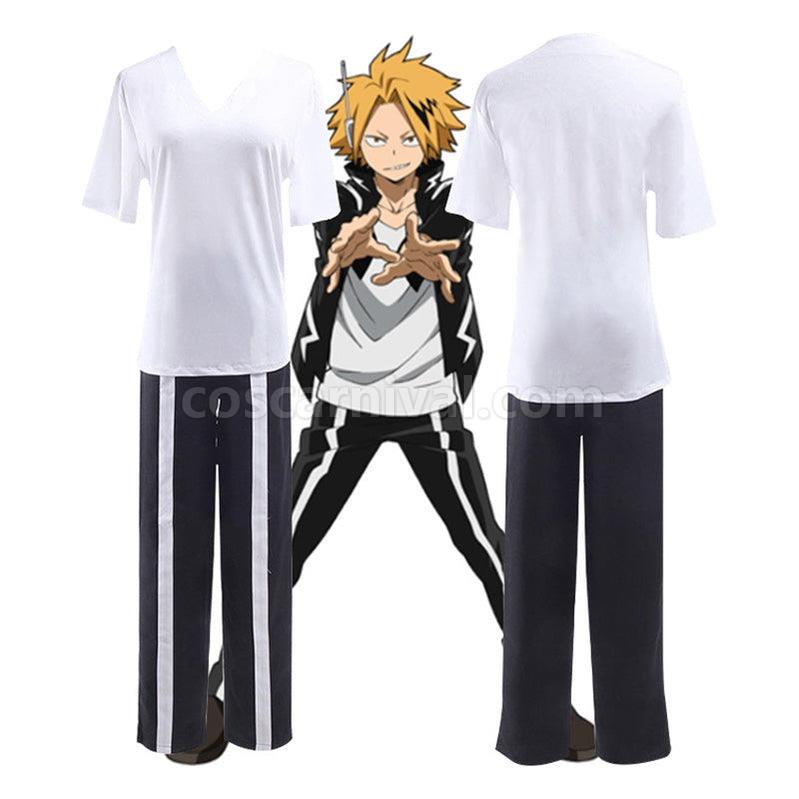 My Hero Academia Denki Kaminari Cosplay Costume coscarnival011115462