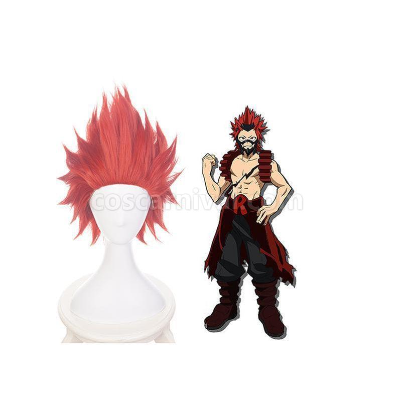 My Hero Academia Eijiro Kirishima Short Red Cosplay Wigs coscarnival011119316