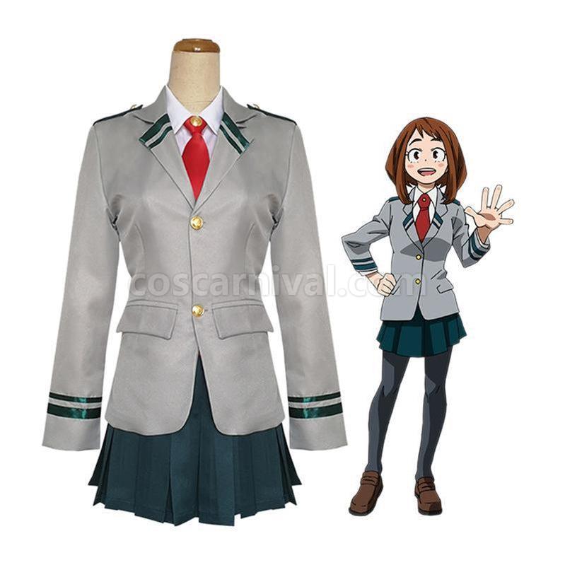 My Hero Academia Female School Uniform Cosplay Costume, front view