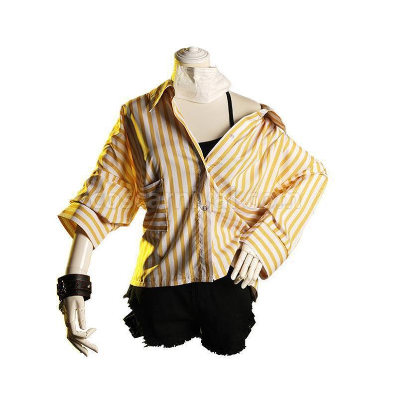 Himiko Toga cosplay costume from My Hero Academia, side view