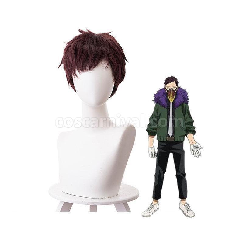 My Hero Academia Kai Chisaki Short Brown Cosplay Wigs coscarnival011119224
