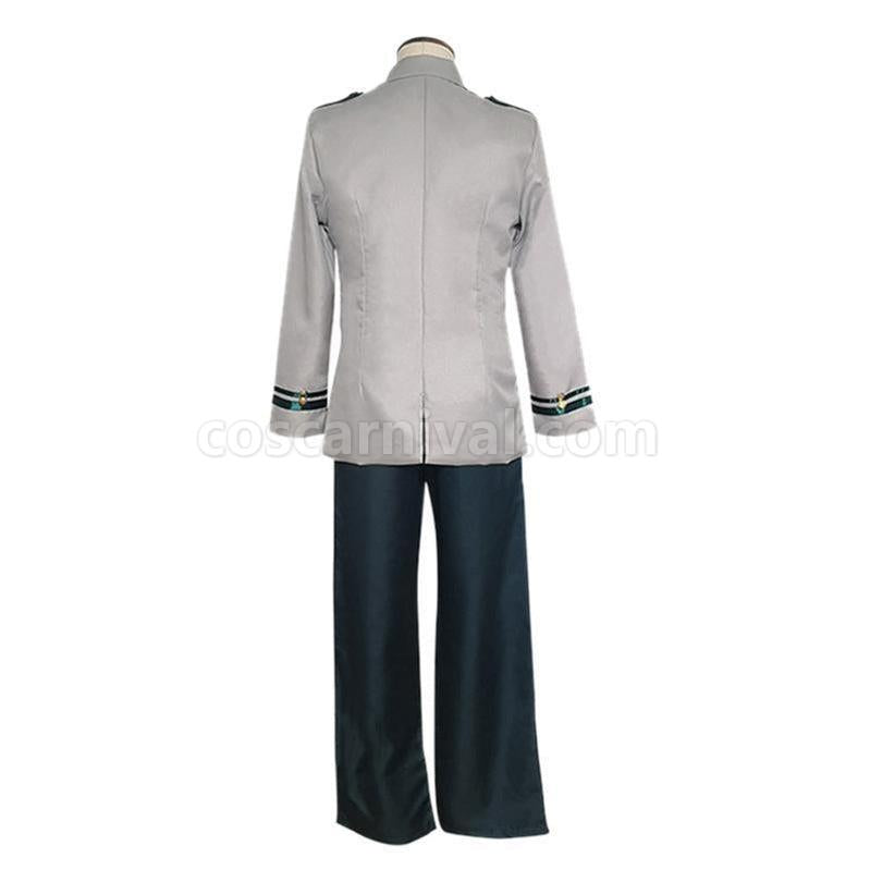 My Hero Academia Male School Uniform Cosplay Costume, back view