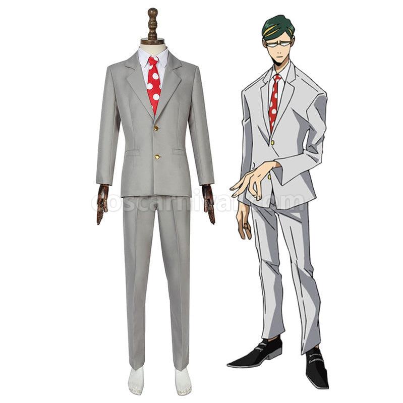 My Hero Academia Sir Nighteye Mirai Sasaki Suit Cosplay Costume coscarnival011115408