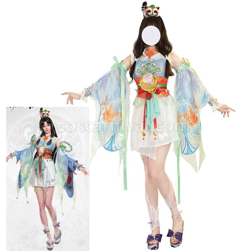Naraka Bladepoint Kurumi Hutao Cosplay Costume coscarnival01113969