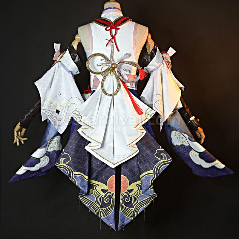 Naraka Bladepoint Kurumi Wings of Aosagibi Cosplay Costumes coscarnival01119240