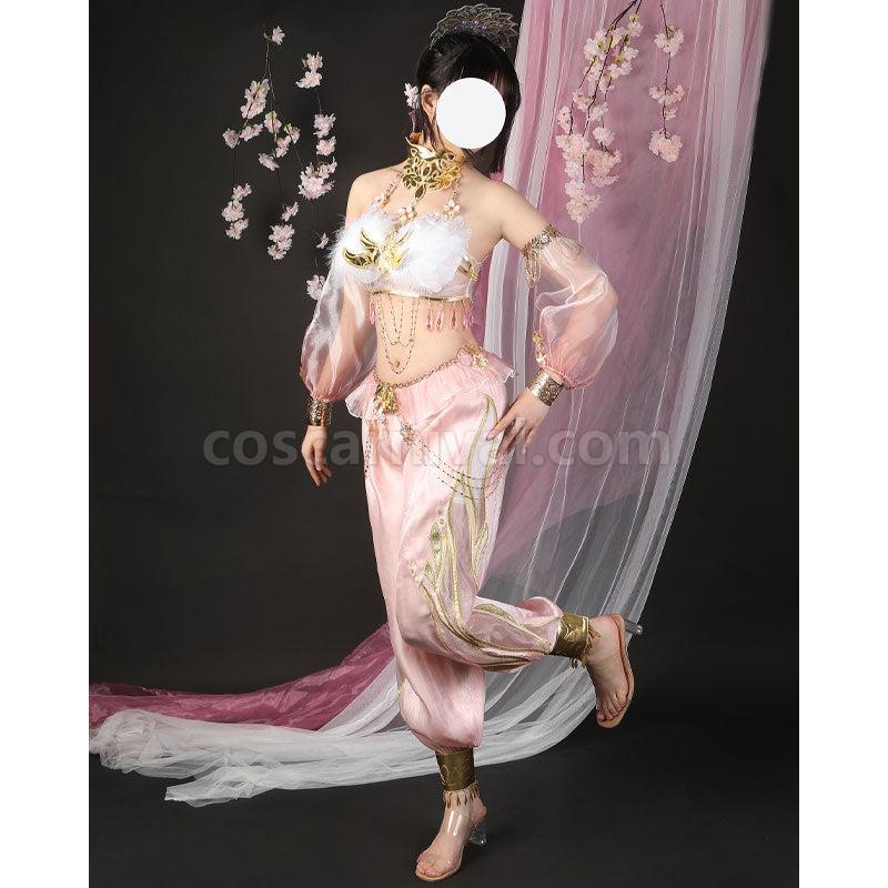 Naraka Bladepoint Matari Misty Gauze Cosplay Costume coscarnival01115444