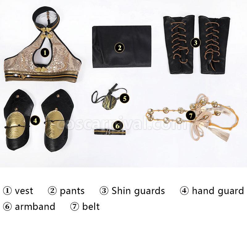 Naraka Bladepoint Valda Cui Cosplay Costume coscarnival01115081
